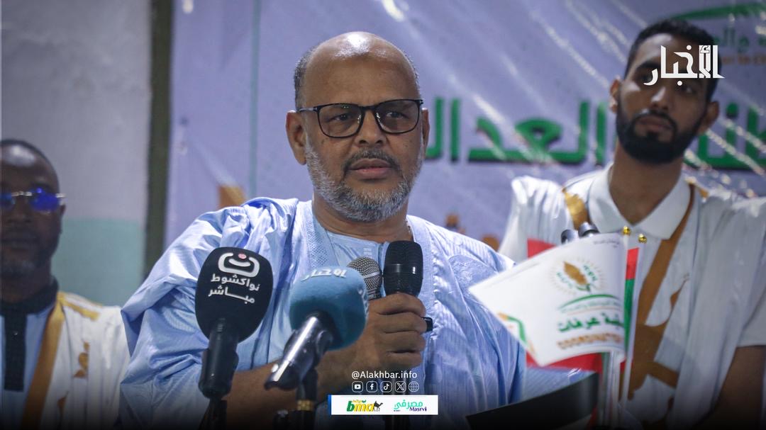 رئيس الجمهريه محمد بن الغزوانى يلتقى ب جميل منصور فى&nbsp;(…)