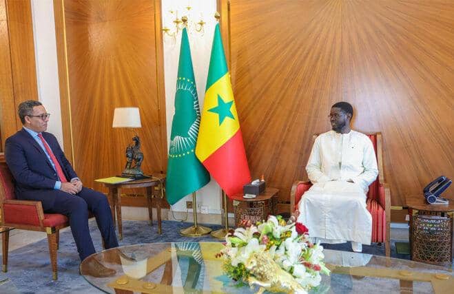 بعث رئيس الجمهريه رسالة خاصة لرئيس السينغال