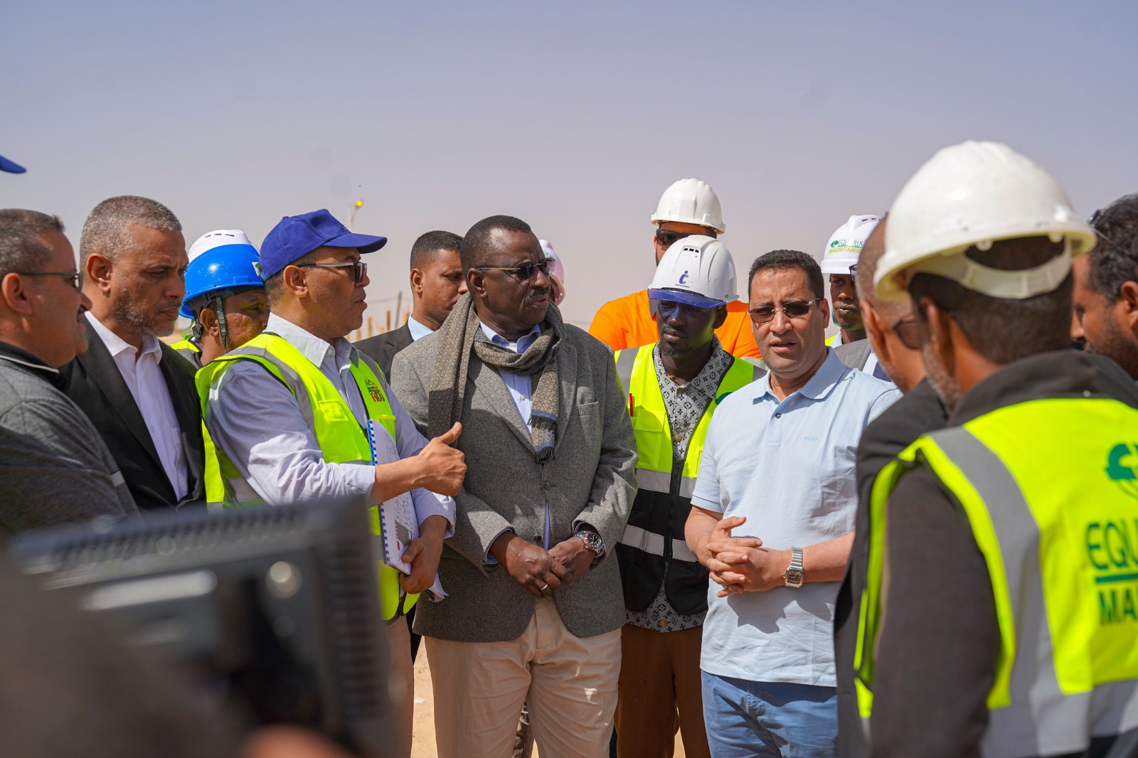 الوزير الاول يتفقذ مجموعة من المشاريع التنموية فى انواكشوط